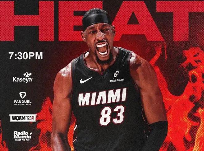 热火热巴轰21分创罚球纪录 雷霆亚历山大破张伯