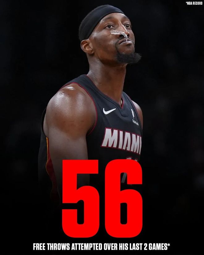 热火热巴轰21分创罚球纪录 雷霆亚历山大破张伯