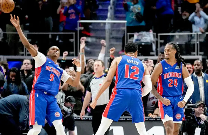 活塞双星崛起扛起球队 全队防守效率登顶联盟